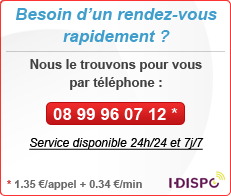 rendez-vous rapide avec un spécialiste