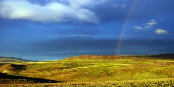 Toundra dans le Chukotka, Russie