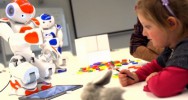 Robot lecture enfant apprentissage 